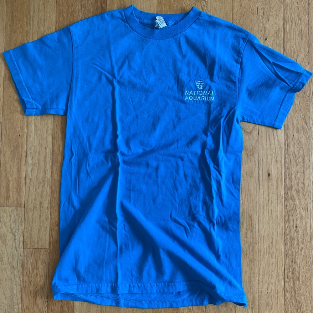 National Aquarium Blue T-Shirt Small